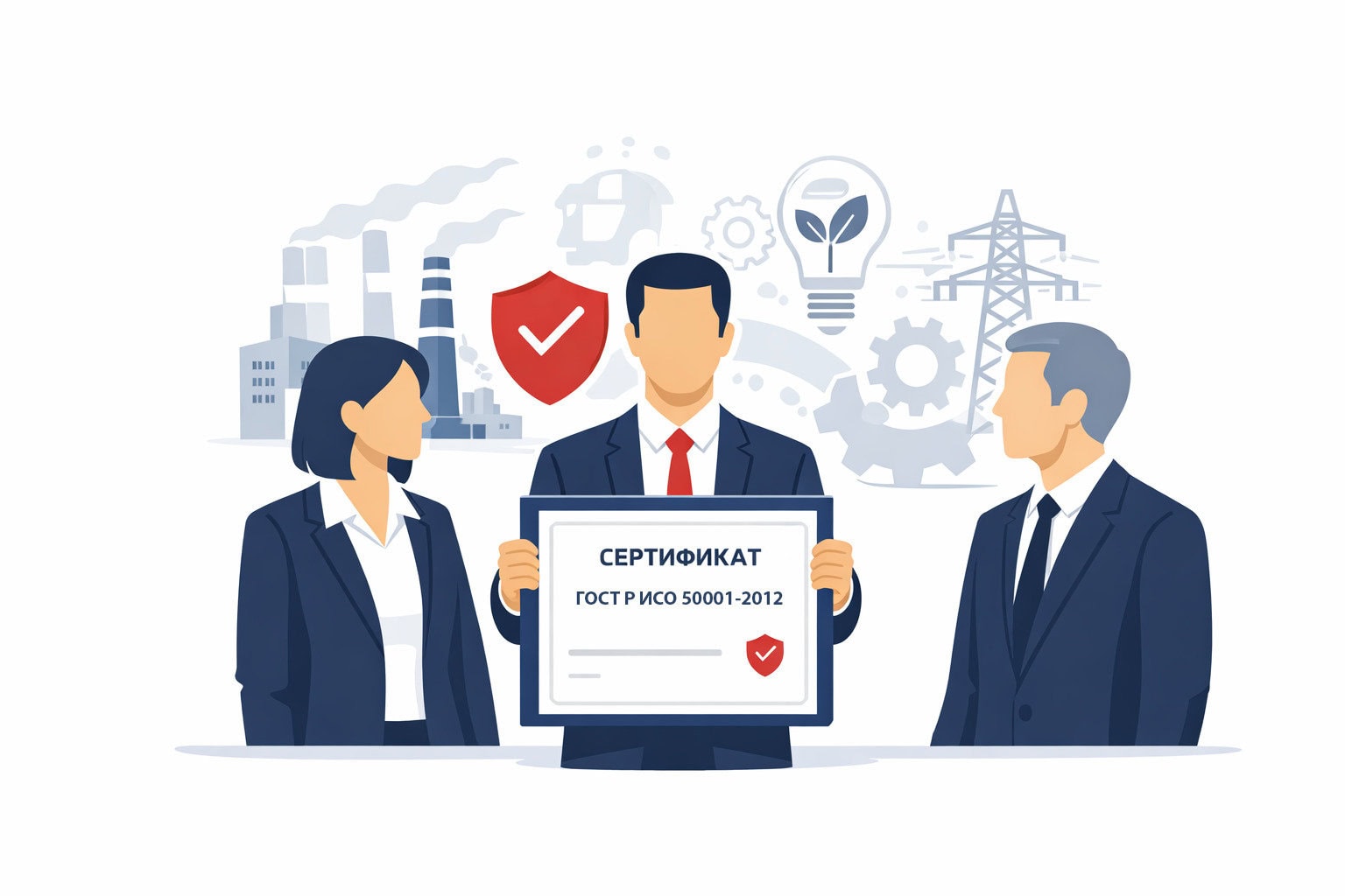 Оформление сертификата ГОСТ Р ИСО 50001-2012 в Рязани и по всей Рязанской области