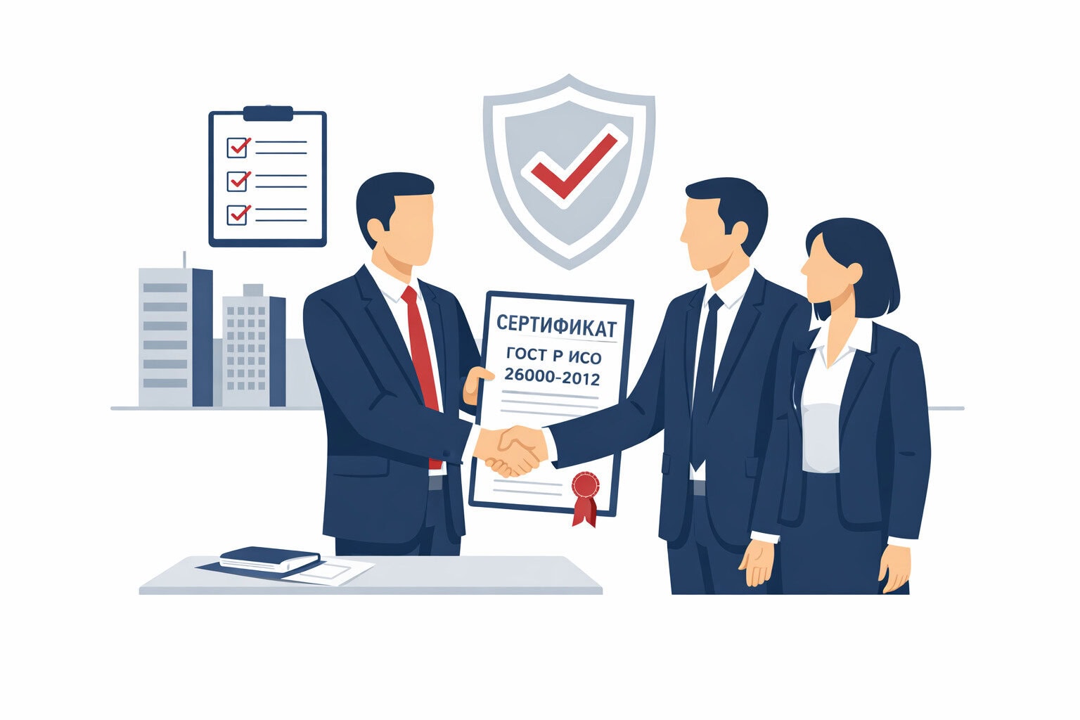 Порядок оформления сертификата ГОСТ Р ИСО 26000-2012 в Рязани