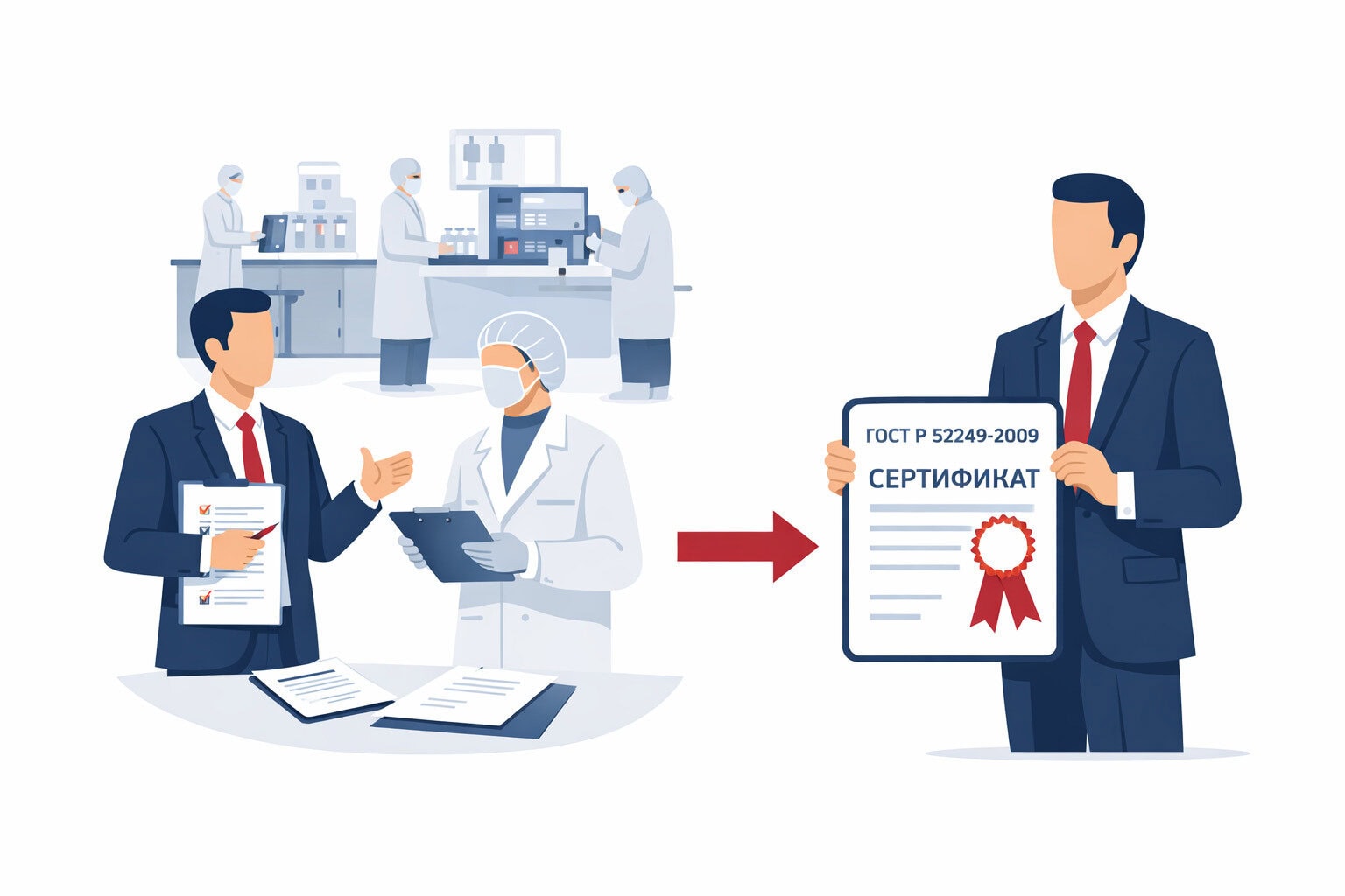 Процедура сертификации ГОСТ Р 52249-2009 в Рязани
