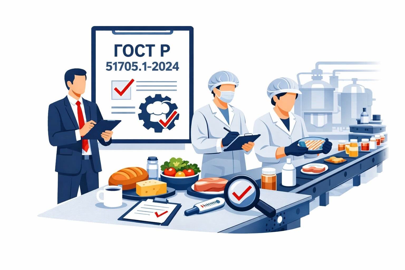 Оформление ГОСТ Р 51705.1 2024 ХАССП в Рязани